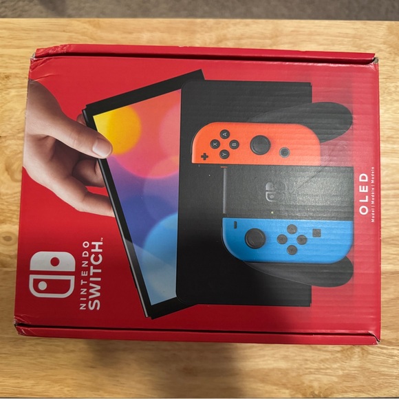 NINTENDO SWITCH OLED with grey joy cons - Picture 9 of 10